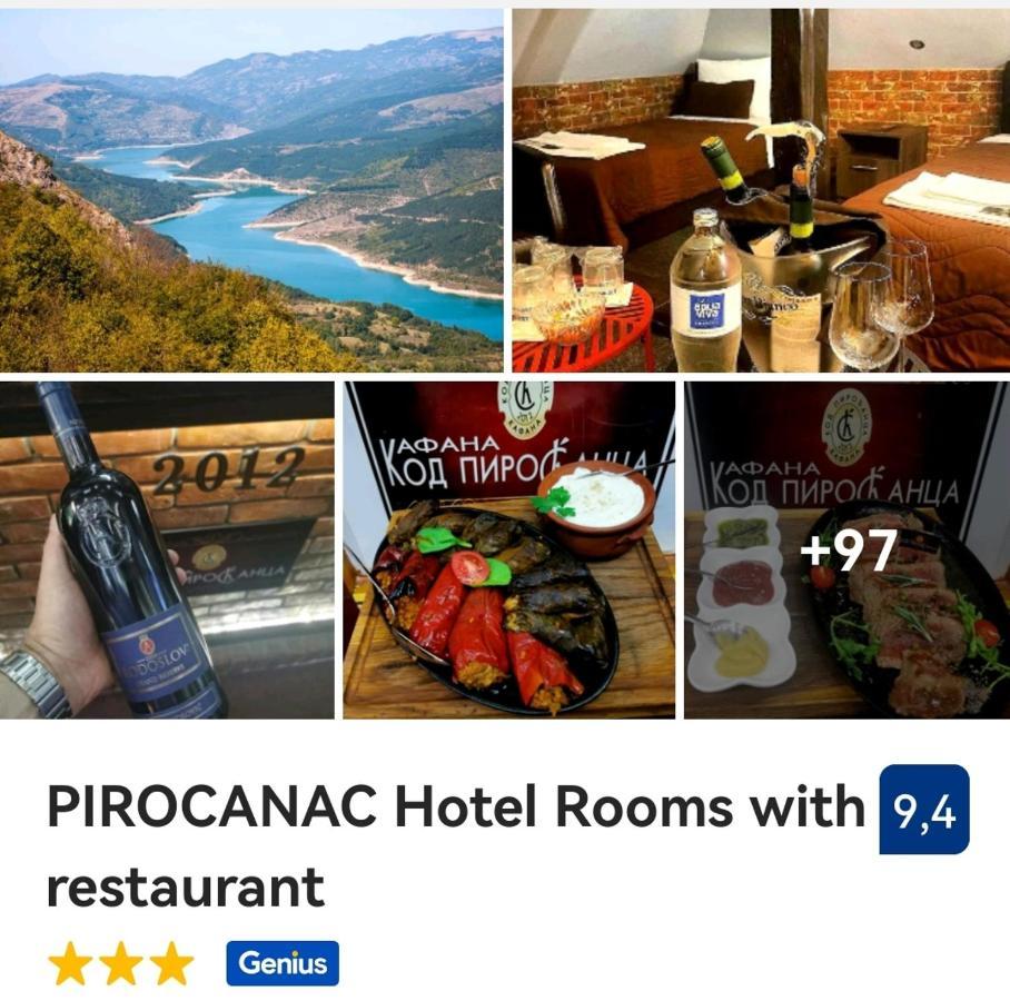 Pirocanac Hotel Style Rooms & Restaurant Pirot Exterior foto